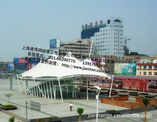 生产销售制作安装上海城市景观张拉膜结构性能5年保