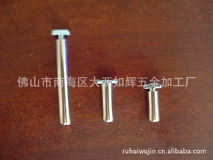 厂家直销常规T型螺栓加厚铁套镀彩T型玻璃托展柜玻璃托螺丝