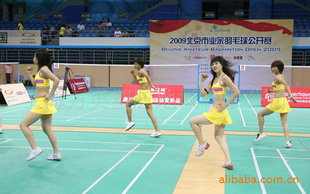 羽毛球运动地板杭州运动场馆PVC塑胶运动地板羽毛球地胶