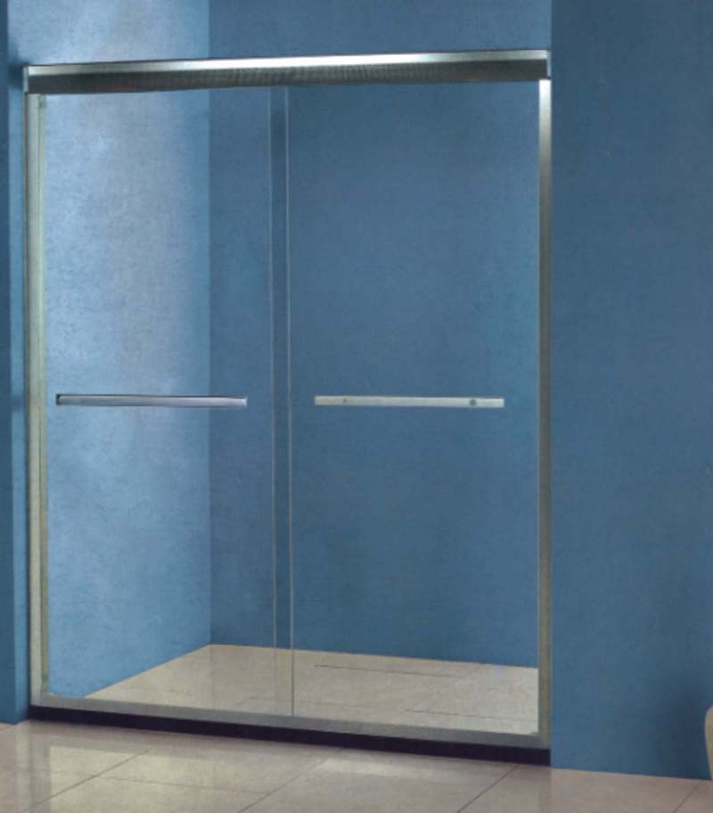 供应厂家定做钢化玻璃浴室吊趟门生产商、沐浴吊趟门