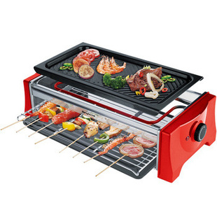 亨博SC-528A电热烤炉带接油盘韩式烤肉烤串4-6人用电烤炉批发