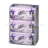 清风紫罗兰香型纸巾2层200抽面巾纸抽纸3包（8806）热卖推荐