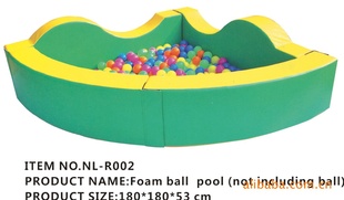 NL-R002角落球池海洋球球池球池软包装球池