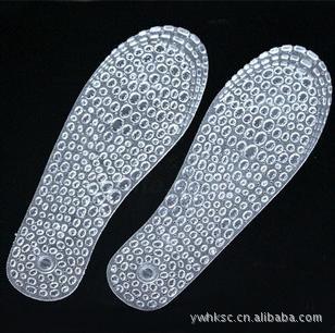 可裁减泡泡型硅胶鞋垫|B70g