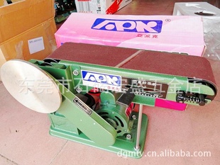扬州亚派克台式砂带机BD46N砂盘机可调角度盘式砂带机
