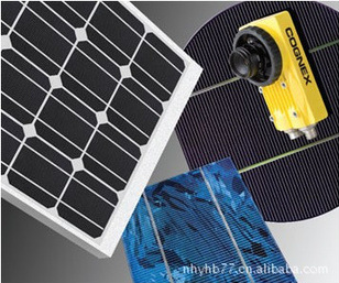 康耐视视觉检测系统太阳能解决方案-从晶圆到面板，太阳能应用